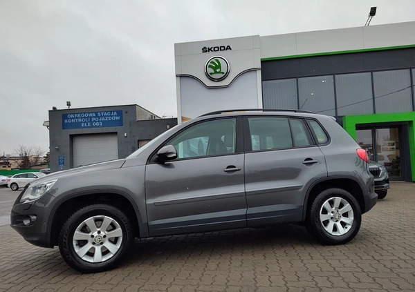 Volkswagen Tiguan cena 39900 przebieg: 192500, rok produkcji 2010 z Lubień Kujawski małe 326